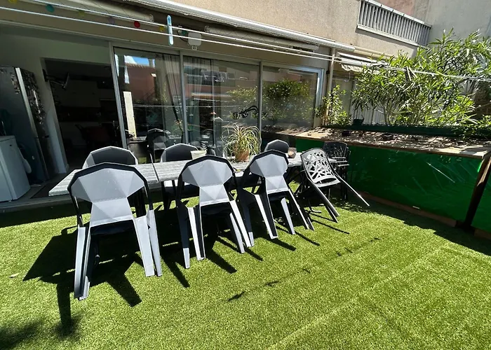 Lägenhet Eureka 58 - 4 People - Pool And Garden - Near Naturist Village And Beaches *